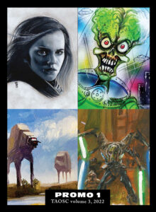 The Art of Sketch Cards PROMO 1 (to be handed out at Ingrid Hardy's table)