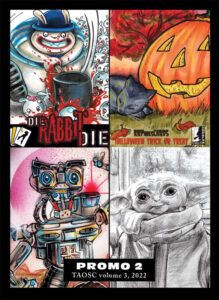 The Art of Sketch Cards PROMO 2 (to be handed out at Ingrid Hardy's table)
