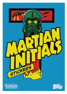 Martian Initials Stickers unnumbered (SideKick)