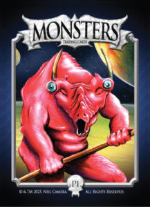 Monsters Trading Cards P1 (Neil Camera and SideKick)