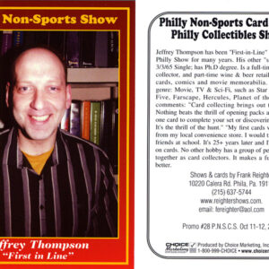 #28 Jeffrey Thompson "First in Line"