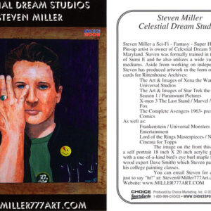 unnumbered Steven Miller Celestial Dream Studios (This card is a variant of card #41 and is available from the artist)