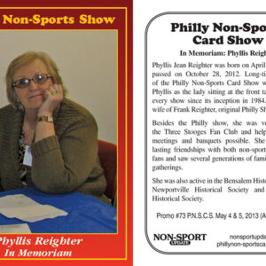 #73 Phyllis Reighter In Memoriam