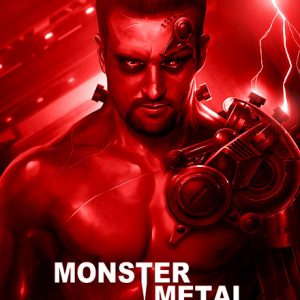 Monster Metal Limited Edition Frankenstein Red Metal Card (Retro Drive; Retro Drive table; available for purchase; limited to 25)