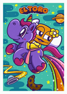 El Toro Artist Series 33A (Trading Card Memories; art by El Toro; 33B will also be found in promo packs)