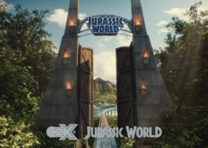 Jurassic World #P2 (Cryptozoic Entertainment, each card numbered out of 500, available at Cryptozoic tables)